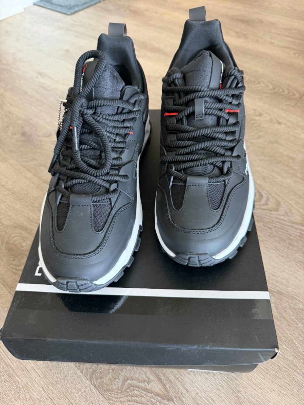 NWT Black Sneakers by No Two Ways